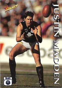 1995 Select AFL #25 Justin Madden Front